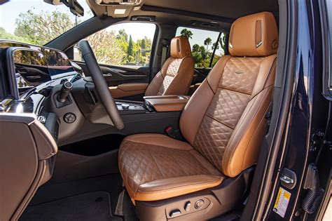 cadillac leather seats interior.